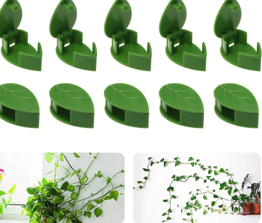 Leaf Shape Plant Clip 10 pcs