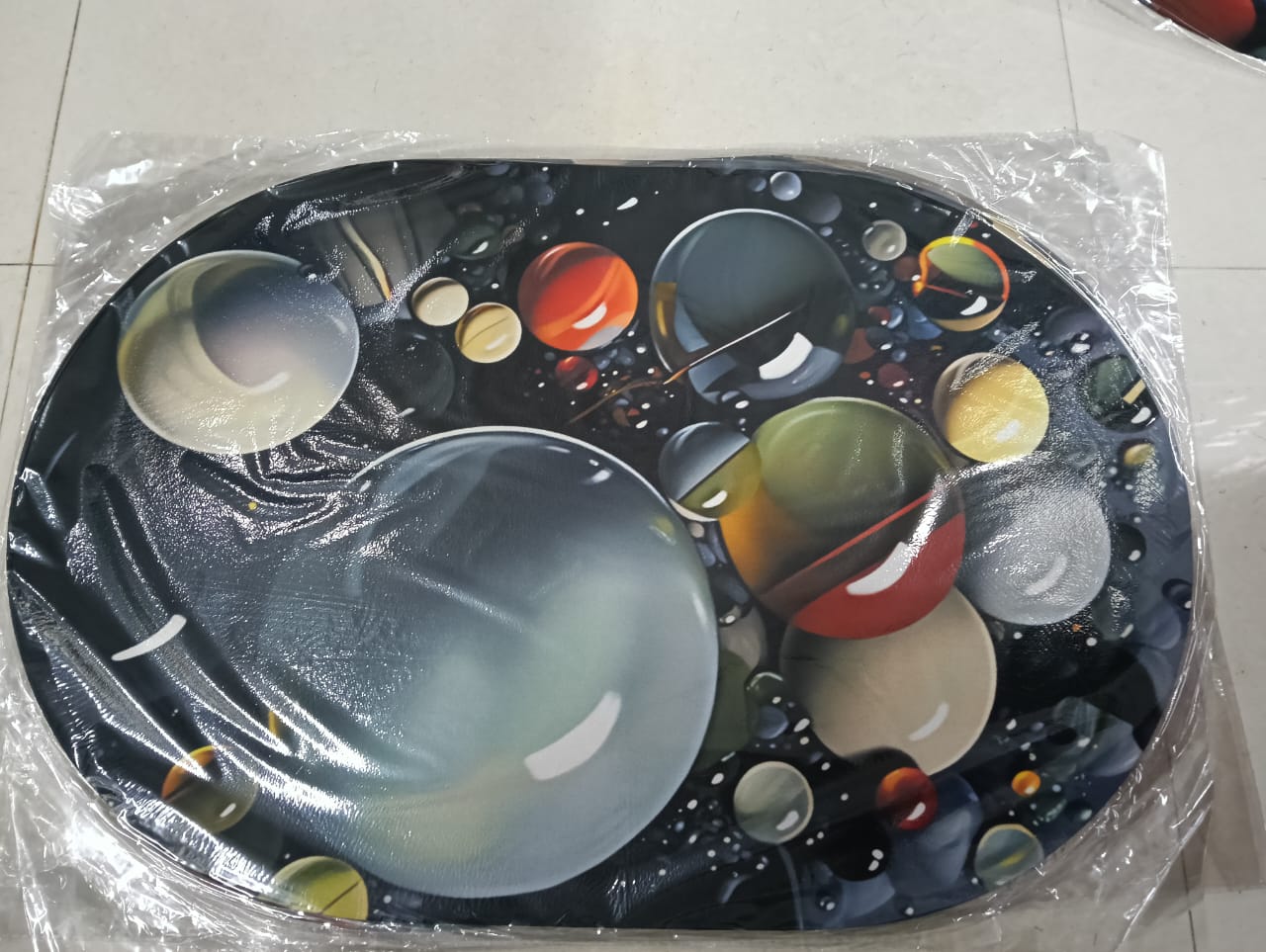 5D Printed Round Mat