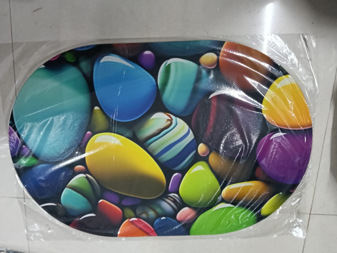 5D Printed Round Mat