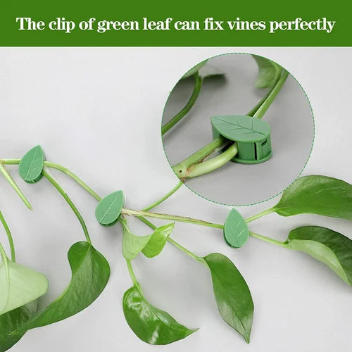 Leaf Shape Plant Clip 10 pcs