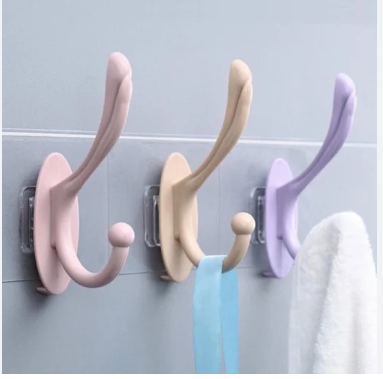 6 Pcs Color Sticker Hook