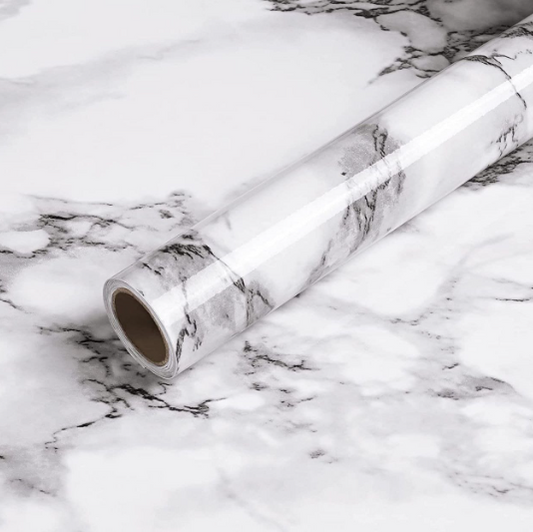 White marble wallpaper (60*200)
