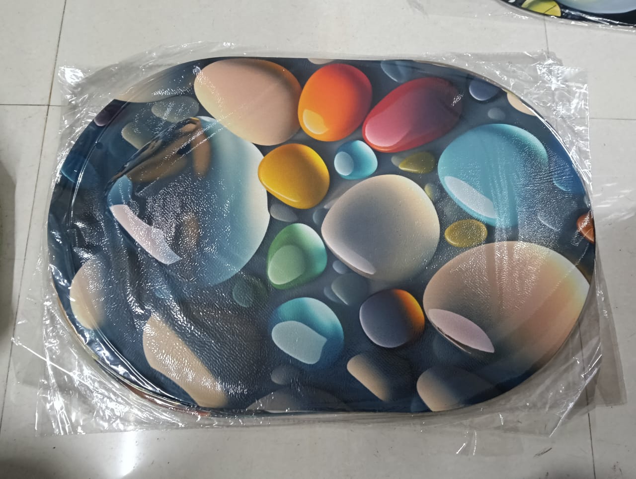 5D Printed Round Mat