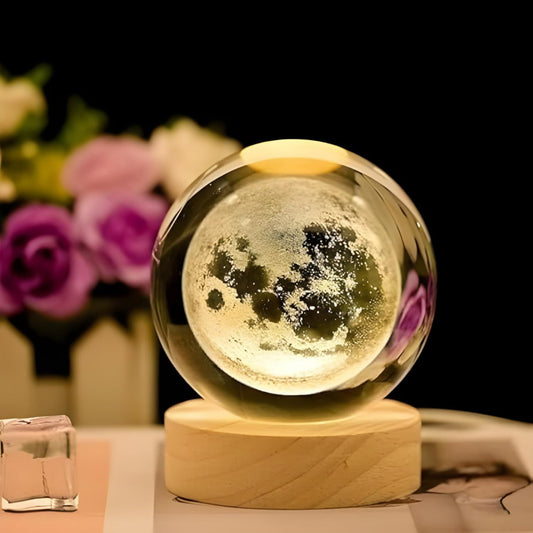 3D GALAXY CRYSTAL BALL