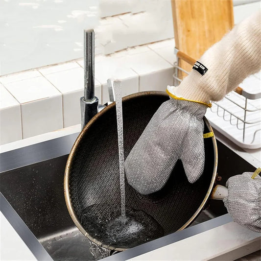 Wire Dishwashing Gloves